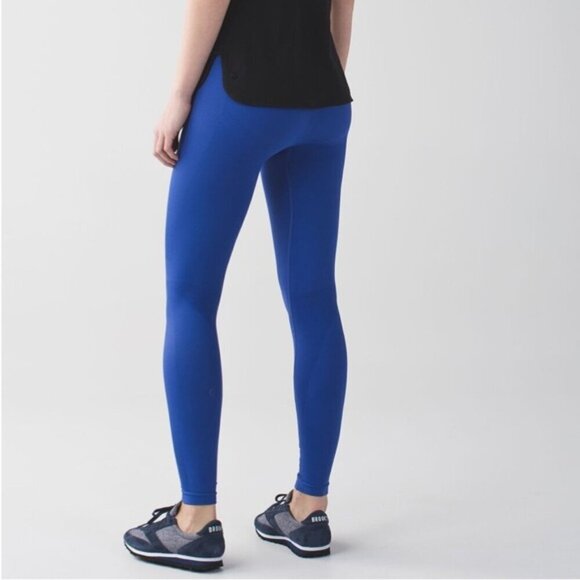Lululemon Zone In Tight Sapphire Blue - Picture 4 of 9